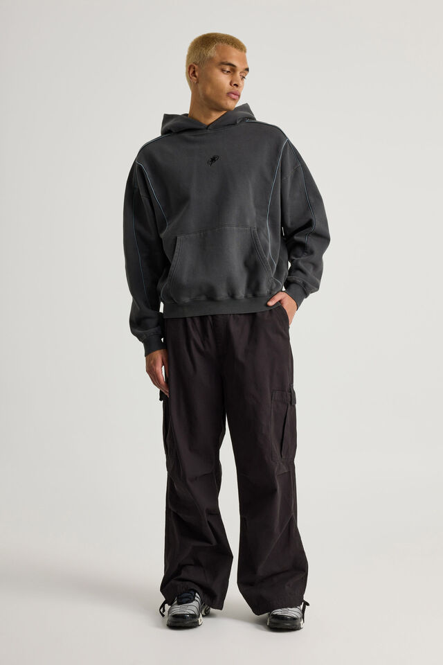 Notion Hoodie, NTN WASHED BLACK/Y2K PANELLING