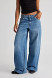 Mid Rise Baggy Jean, TEXAS BLUE - alternate image 2