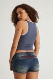 Panelled Zip Through Tank, ORION BLUE/ROMA - alternate image 3