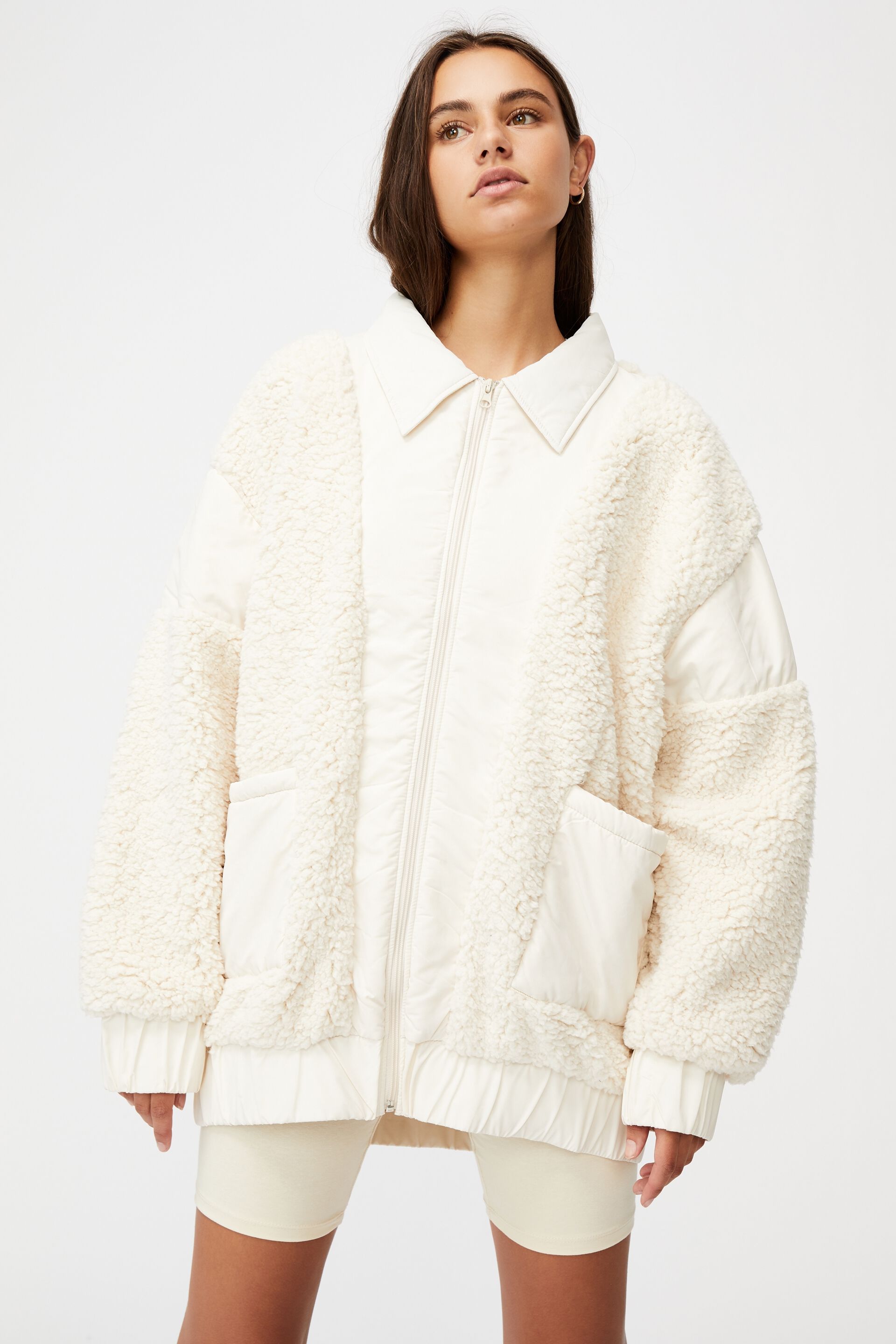 factorie fluffy jacket