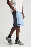 Half Half Panelled Boardshort, BLUE MIST/MERCURY - alternate image 1