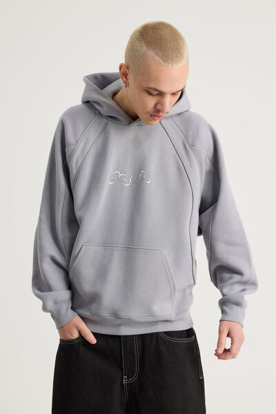 Half Half Hoodie, HH CONCRETE/PANEL