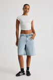 Cameron Open Back Top, MARSHMELLOW/BLACK POLKA DOT - alternate image 2