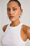 Harley Racer Tank, WHITE - alternate image 4