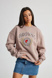 Lcn Nfl Classic Crew Neck Sweater, LCN NFL CLEVELAND BROWNS/ETHERIA - alternate image 1