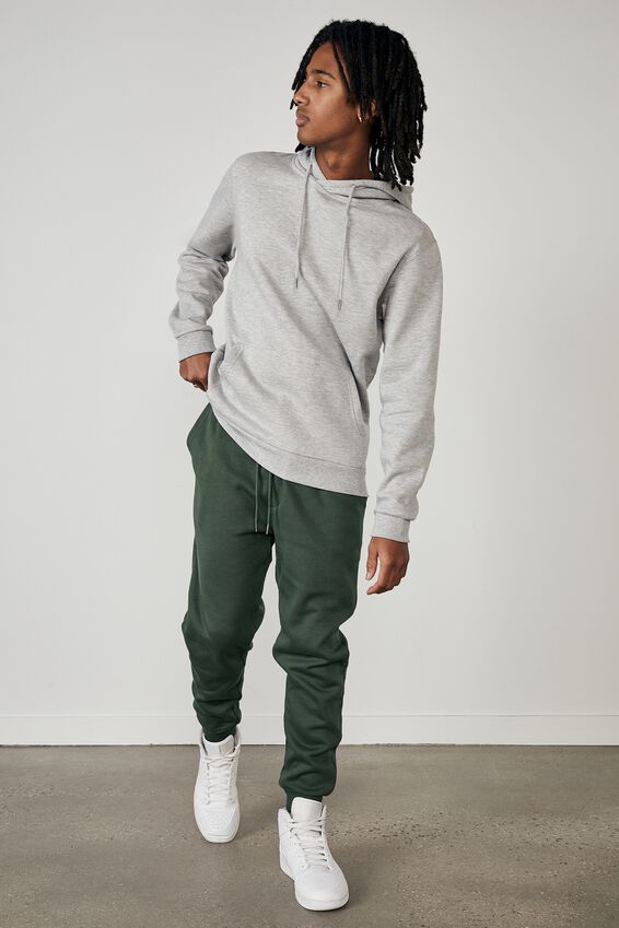 Basic Track Pant, FOREST PINE