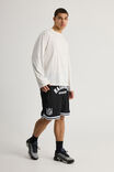 Nfl Basketball Short, LCN NFL BLACK/RAIDERS LAS VEGAS PILL - alternate image 5