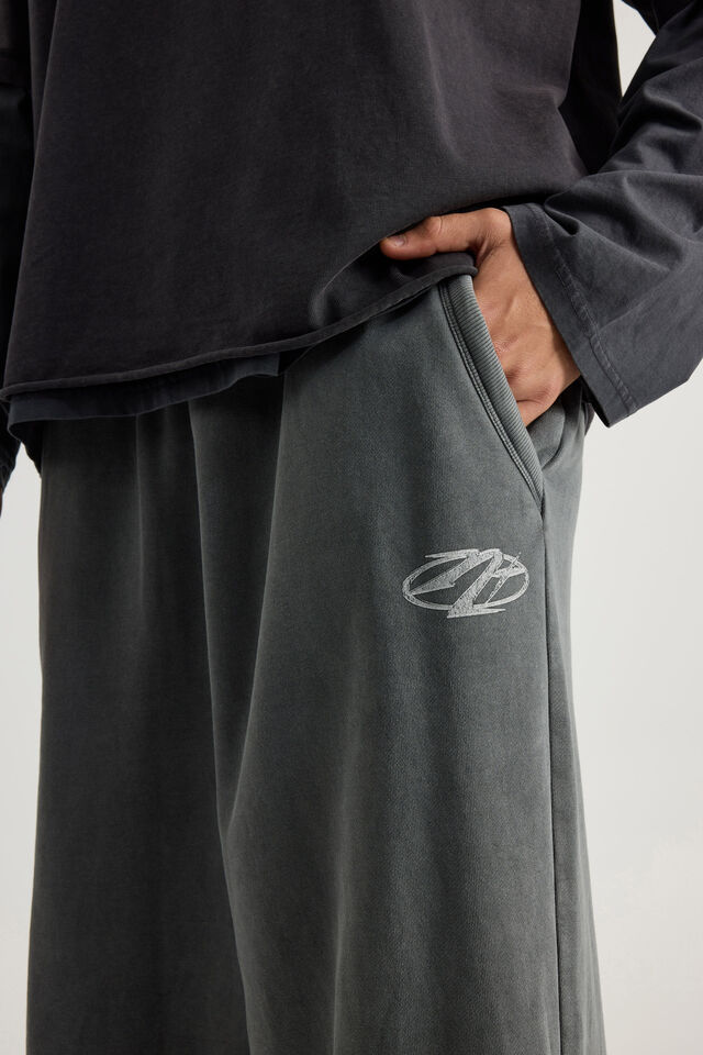 Notion Ultra Baggy Trackpant, NTN WASHED ASPHALT