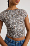 Cameron Open Back Top, LEOPARD - alternate image 4