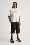 Baggy Track Short, BLACK - alternate image 2