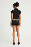 Raya Pull On Short, BLACK/ICED OUT ANGEL - example image 3