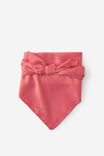 Summer Headscarf, RED GINGHAM - alternate image 2