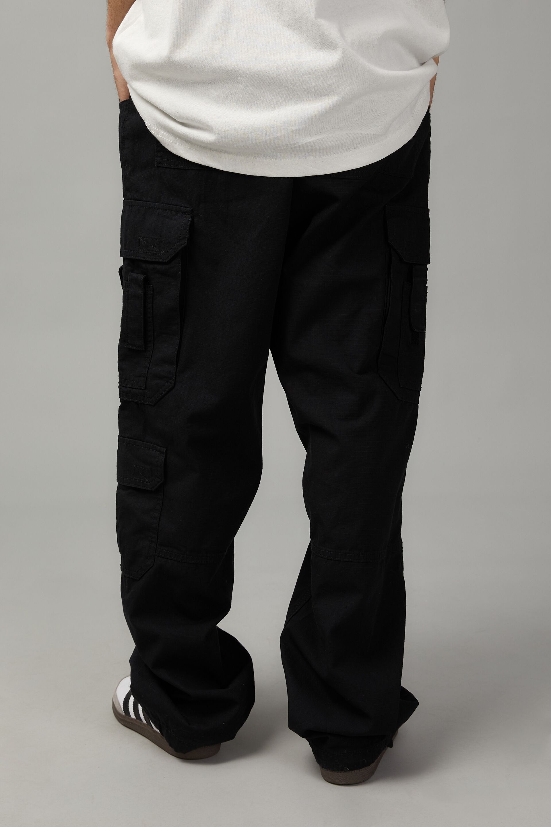 Baggy Rip Stop Cargo Pant
