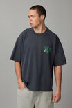 Heavy Weight Box Fit Graphic Tshirt, OG WASHED BLACK/CHATEU DU RIVAU - alternate image 3