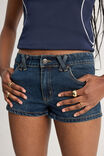 Tumblr Low Rise Booty Short, INDYWOO BLUE - alternate image 4