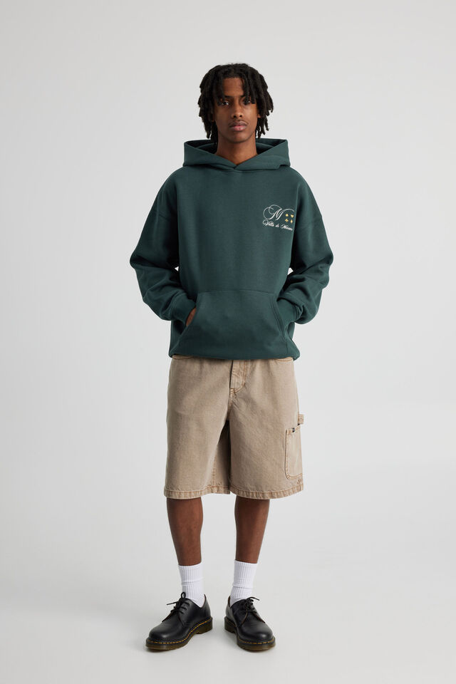 Unified Hoodie, UC IVY GREEN/VILLA DE MONACO