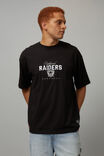 LCN NFL BLACK/RAIDERS CLASSIC EMB
