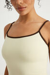 Snatched Cami, LEMON BUTTER/ROYAL OAK - example image 4
