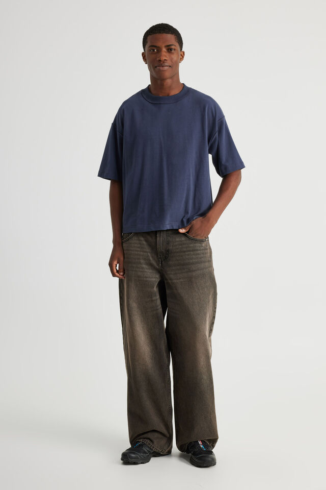 Half Half El Grande Baggy Jean, DIRTY MOCHA