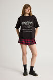 Oversized Graphic Tee, BLACK/NOSTALGIA - alternate image 2
