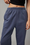 Super Slouchy Trackpant, WORN BLUE - alternate image 4