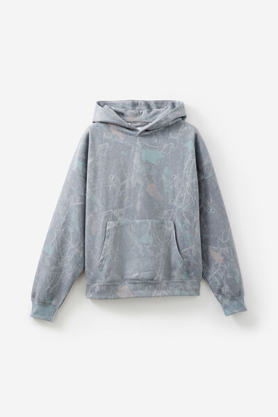 Notion Hoodie, NTN WASHED LEAFY CAMO