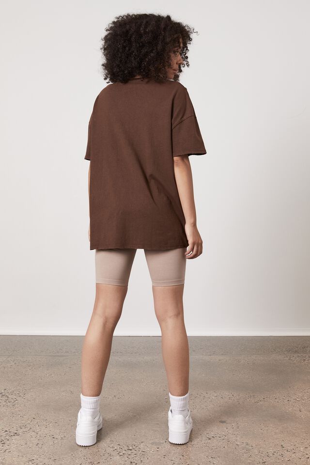 Original Relaxed Graphic Tee, WASHED CHOCOLATE/PALM SPRINGS