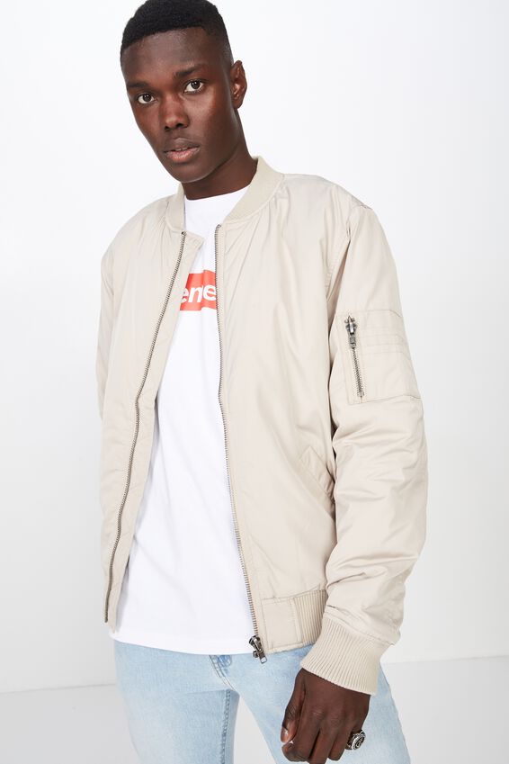 Bomber Jacket, SAND