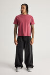 Notion X Smolbrat Slim Fit Tshirt, WASHED CRANBERRY/SMOLBRAT BRANDING - alternate image 4