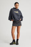 Chloe Hoodie, WASHED NAVY/AMORE STAR - alternate image 2