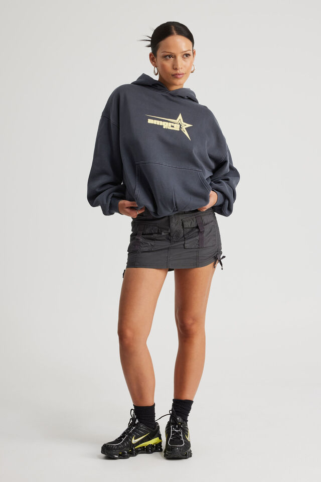 Chloe Hoodie, WASHED NAVY/AMORE STAR