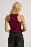 Harley Racer Tank, CHERRY LACQUER - alternate image 3