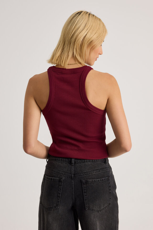 Harley Racer Tank, CHERRY LACQUER
