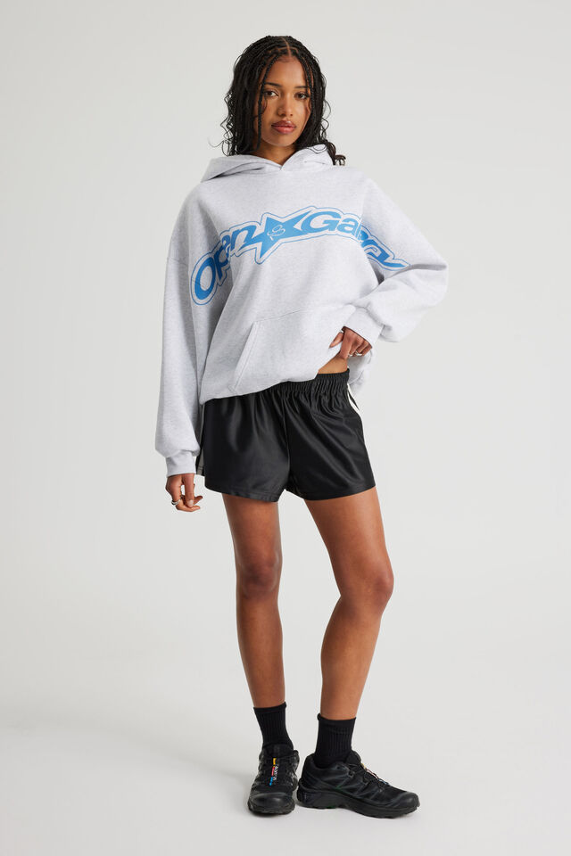 Micro Bball Short, BLACK_WHITE