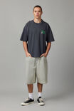 Heavy Weight Box Fit Graphic Tshirt, OG WASHED BLACK/CHATEU DU RIVAU - alternate image 2