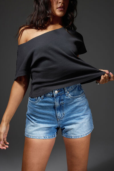 90 S Classic Denim Short, SUNNY BLUE