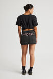 Everyday Denim Skirt, MAGNETIC BLACK_GRL WRLD - alternate image 3