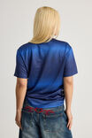 Ruched Sports Jersey, BLUE OMBRE/1850 - alternate image 3