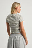 Fitted Graphic Tee, WASHED CAMO - alternate image 3