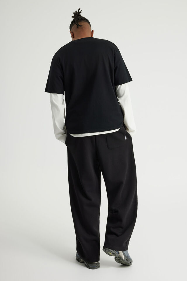Authentics Baggy Trackpant, BLACK