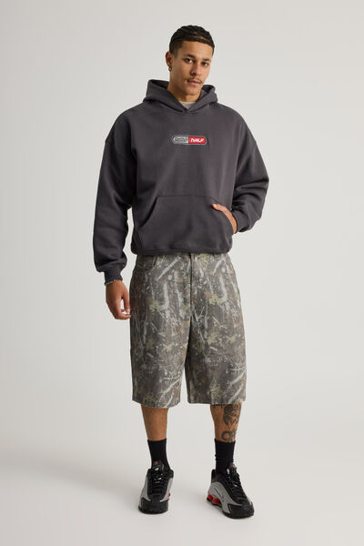 Half Half Hoodie, HH SLATE/HALF HALF PILL