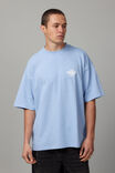 Heavy Weight Box Fit Graphic Tshirt, UC CAROLINA BLUE/PARADIS - alternate image 2