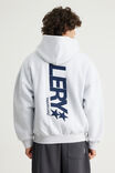Open Gallery Hoodie, OG SILVER MARLE/VERTICAL - example image 3