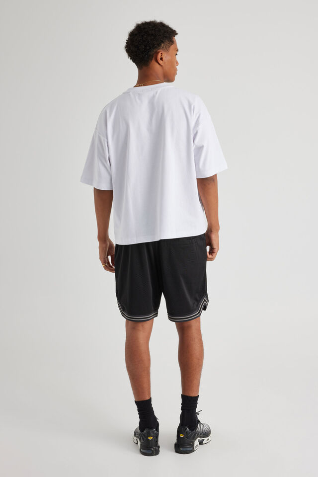 Nfl Basketball Short, LCN NFL BLACK/RAIDERS A CLASSIC