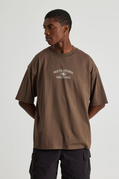 Box Fit Nfl Tshirt, LCN NFL CEDAR/SAN FRAN COLLEGIATE