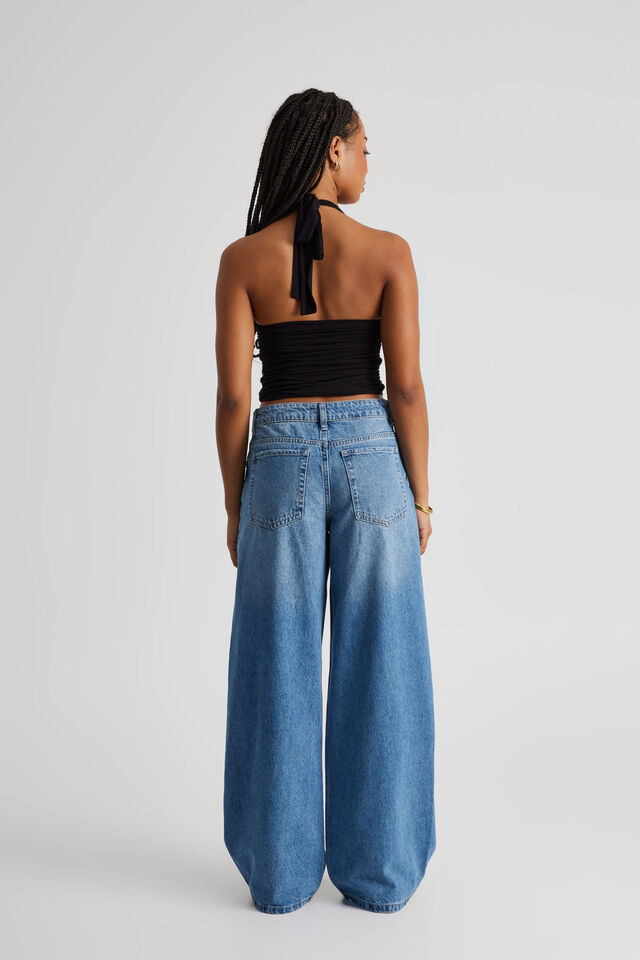 Mid Rise Baggy Jean, TEXAS BLUE