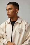 Nba Coach Jacket, LCN NBA CHICAGO BULLS/BEIGE - alternate image 2