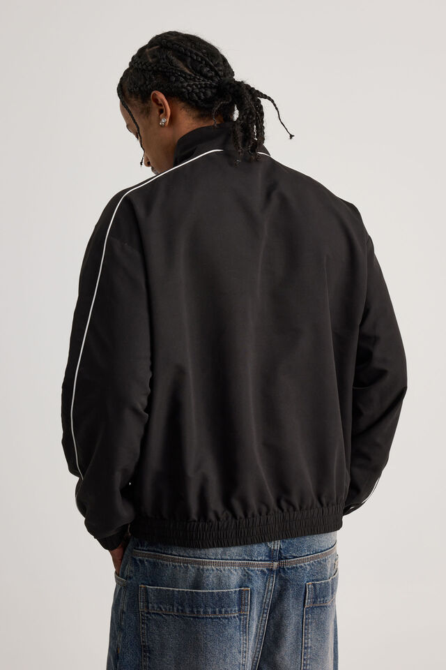 Half Half Shell Jacket, BLACK