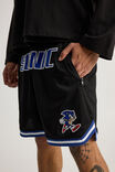 Sonic X Half Half Basketball Short, LCN SEG BLACK/SONIC CLASSIC - alternate image 5