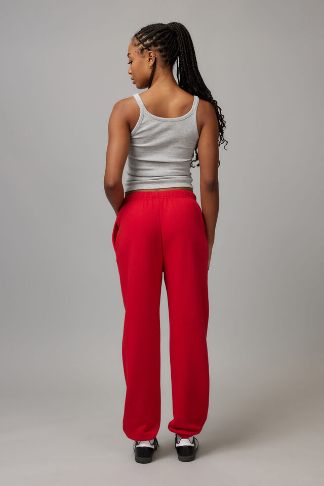 Super Slouchy Trackpant, LYCHEE